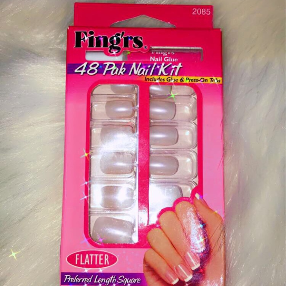Fing’rs 48 Pak Nail Set | Glue + Press-On Tabs
